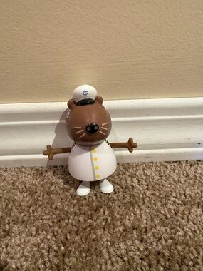 Peppa Pig Captain Otter 3 inch Figure - RARE